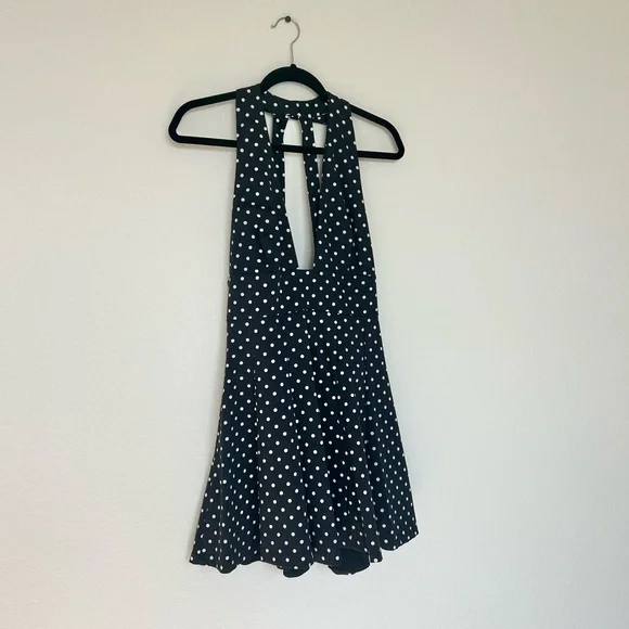 Zara Polka Dot Black & White Halter Mini Dress is available for purchase on  au PAY Market - Imported Goods Online Store Co.Ltd. | au PAY Market